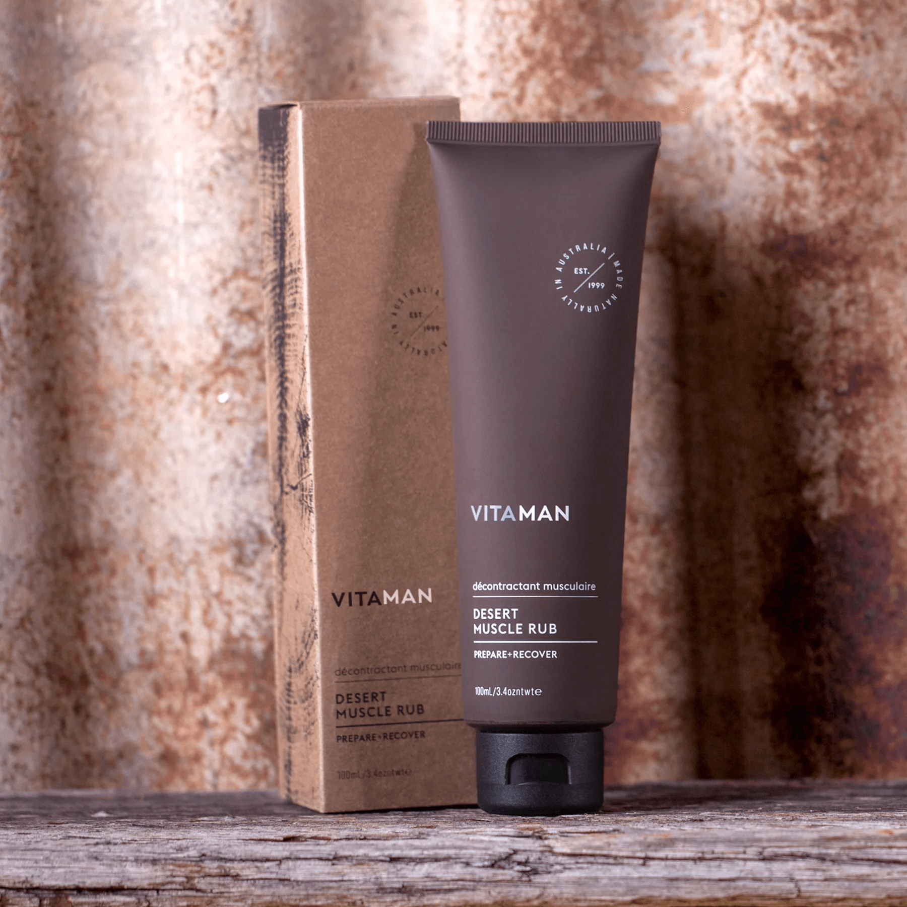 VITAMAN - Injury Repairing Desert Muscle Rub For Men 100ml