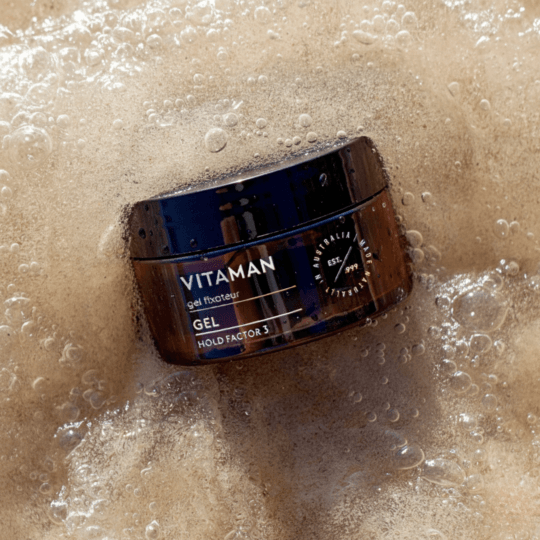 VITAMAN - Organic Styling Gel For Men's Fine Hair 100gr