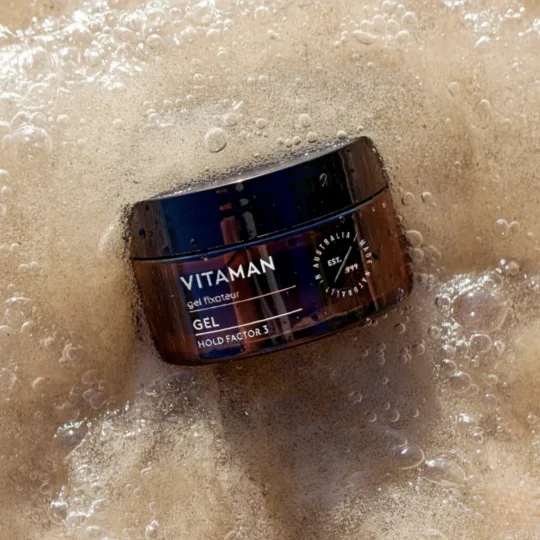 VITAMAN - Organic Styling Gel For Men's Fine Hair 100gr