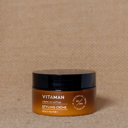 VITAMAN - Organic Hair Styling Cream For Men 100gr