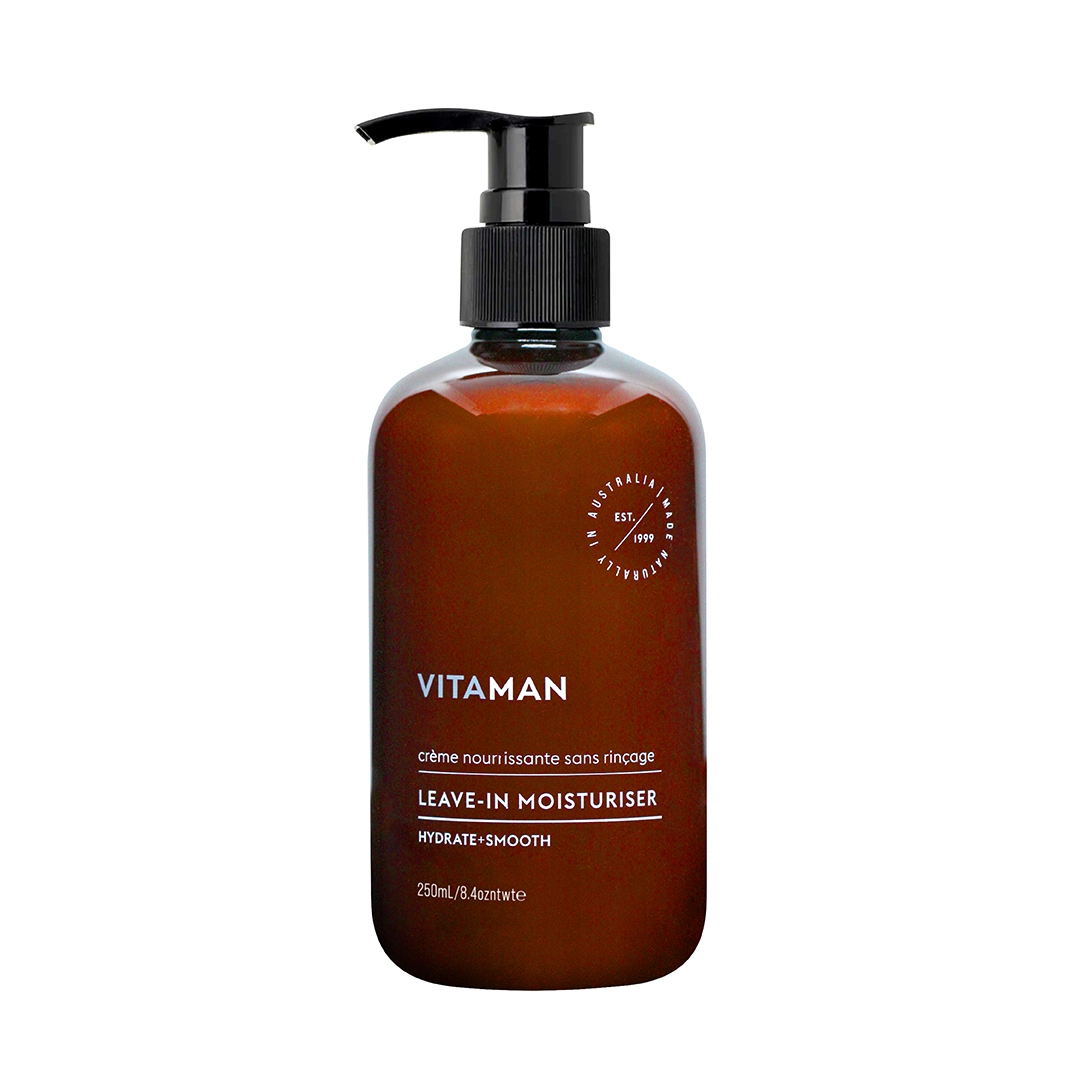 VITAMAN - Organic Leave-In Hair Conditioner For Men 250ml - Image 2