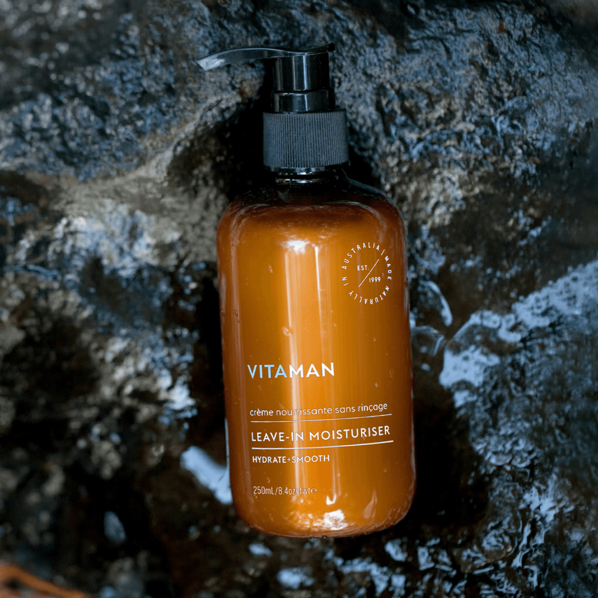 VITAMAN - Organic Leave-In Hair Conditioner For Men 250ml - Image 4