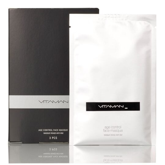 VITAMAN - Organic Age Control Mask For Men 3 x 27ml