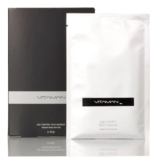 VITAMAN - Organic Age Control Mask For Men 3 x 27ml